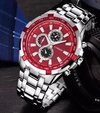 CURREN 8023 Silver Red