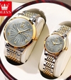 OLEVS 6630 Couple Silver Gold Ash